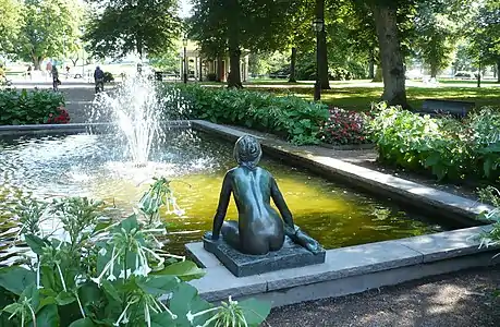 Grodan from 1917 in Brunnsparken in Ronneby Brunn.