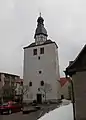 Steeple of former St Giles Church (museum)