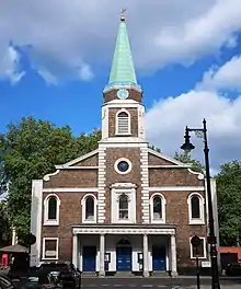 Grosvenor Chapel in 2020