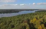 View of Grunewald and Havel from Grunewaldturm