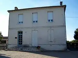 The town hall in Guérin