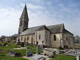 The church in Guéron