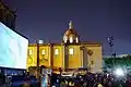 Open-Air-Cinema with an AIRSCREEN on the Guadalajara Film Festival.