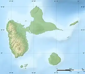 Guadeloupe Passage is located in Guadeloupe