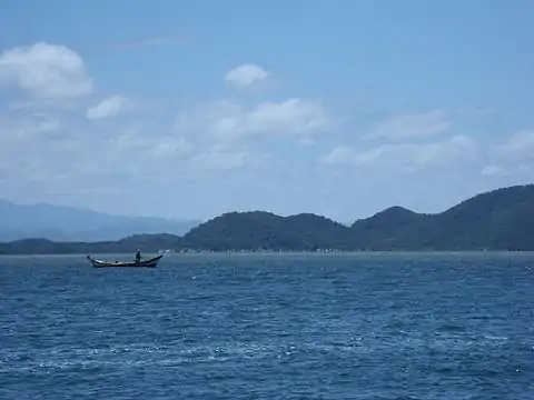 Boat on the estuary