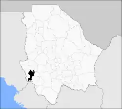 Municipality of Guazapares in Chihuahua