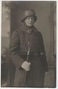 A soldier of the Baltische Landeswehr