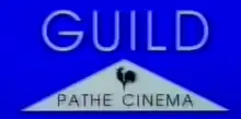 The Guild Pathe Cinema logo used in 1996. Not to be confused with Pathe Distribution.