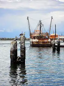 Port of Güiria in Güiria, Sucre, located near the border with Trinidad and Tobago.