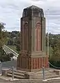 Cenotaph at Gundagai, designed and built by Rusconi