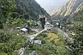 View of Gurumfi, Suri of Gaurishankar Rural Municipality, Bagmati Province, Nepal.