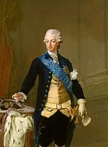 King Gustav III of Sweden, 1777