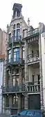 Van Dijck House, boulevard Clovis/Clovislaan 85, Brussels (1899–1901)