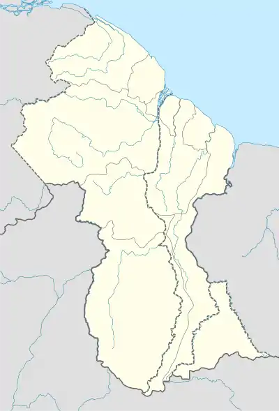 Kasuela is located in Guyana