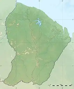 Kourou (river) is located in French Guiana