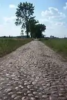 cobbled way to Oryszew