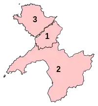 Parliamentary constituencies in Gwynedd 2010