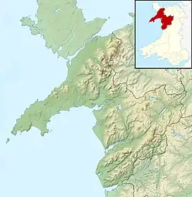 Llyn Arenig Fawr is located in Gwynedd