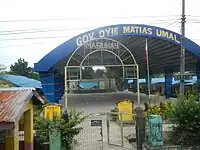 Governor Umali covered courts, gymnasium