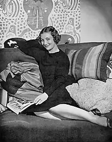 Hélène Kirsova in 'The Home" magazine, 1938