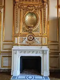 Fireplace in the Salon of the Admirals