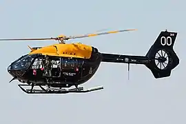 An Airbus H145 Jupiter of the Defence Helicopter Flying School.