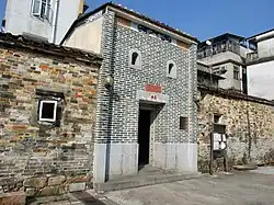 Entrance gate of Sheung Cheung Wai.