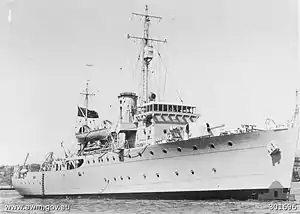 HMAS Warrnambool in 1941