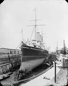 HMS Crescent, Halifax, Nova Scotia (1885)