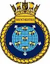 HMS Manchester badge