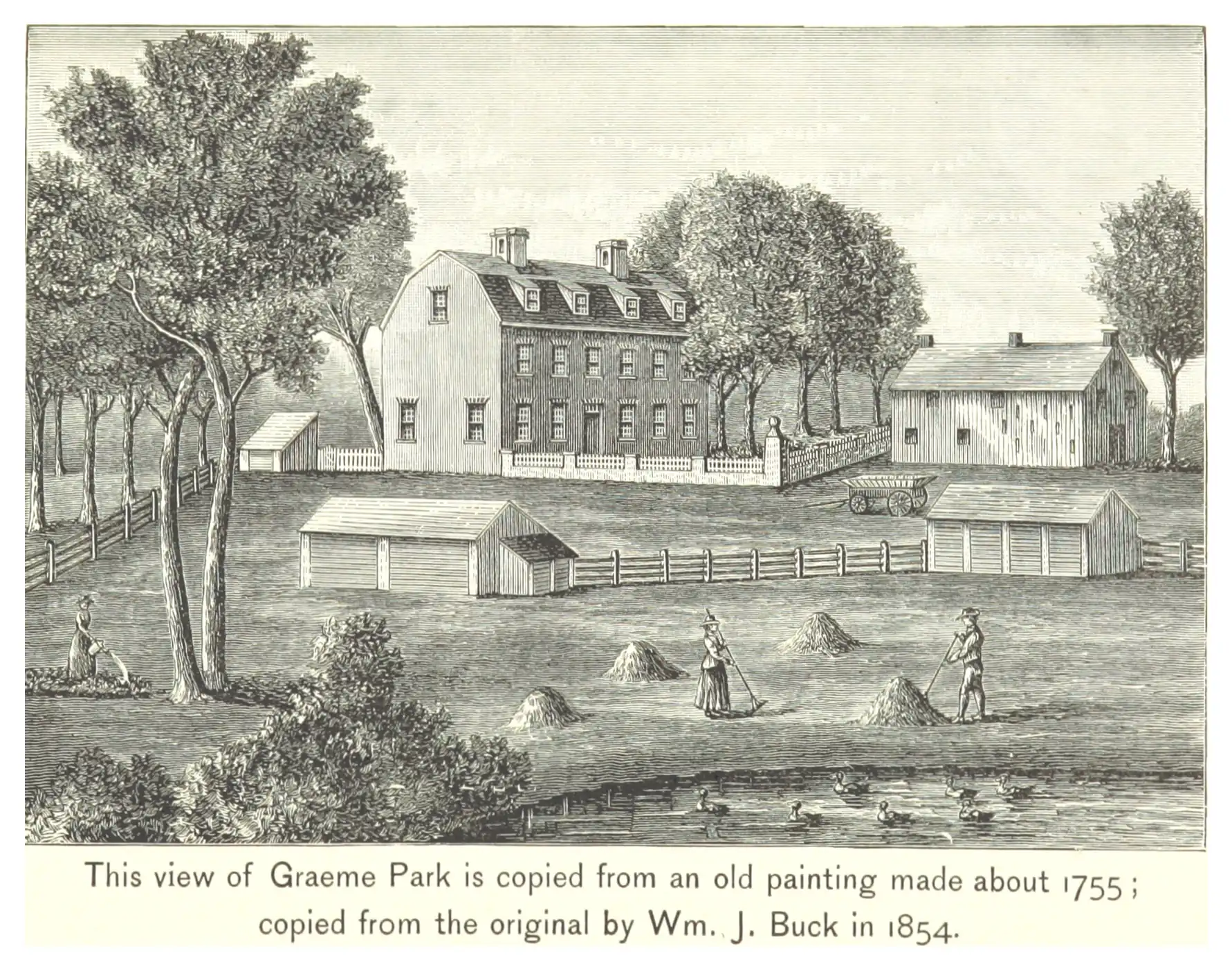 Graeme Park in 1755.