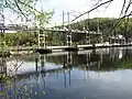 Beaumont dam, water retention on Saint-Maurice River