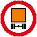 No Vehicles carrying Dangerous Goods