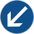 Pass onto left