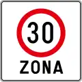 C22Speed limit zone