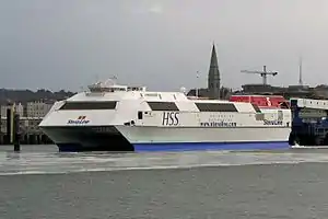 Stena Explorer at Dún Laoghaire