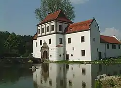 The old castle gate lodge