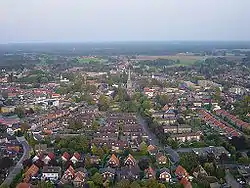 Aerial view of Haaksbergen