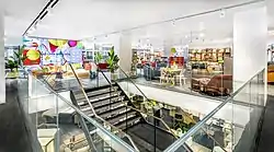 The interior of Habitat's flagship store on Tottenham Court Road London