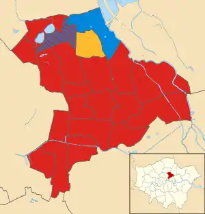 2014 results map