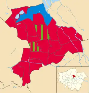 2022 results map