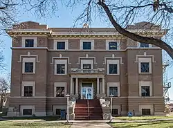 The Hale County Courthouse in Plainview