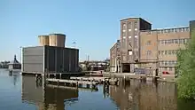 Halfweg sugar factory (silos, not visible, have been transformed into office space)