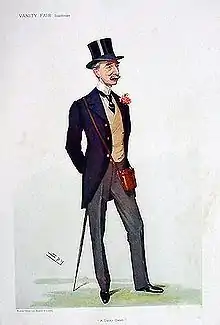 William Walker, 1st Baron Wavertree caricatured by "Spy" (Leslie Ward) in Vanity Fair, June 1906