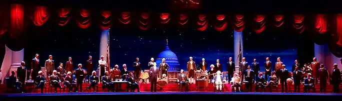 The Hall of Presidents circa 2011 at the Magic Kingdom