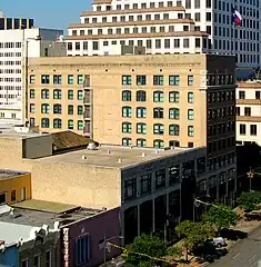 Bird's eye view of the Scarbrough Building in 2007