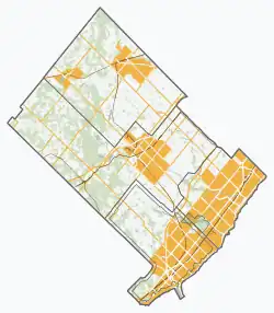 Haltonville is located in Regional Municipality of Halton