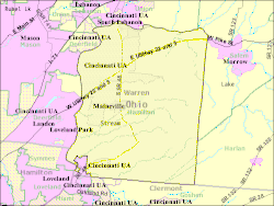 Detailed map of Hamilton Township