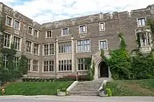 Exterior view of Hamilton Hall, McMaster