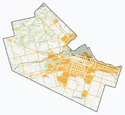 Ancaster is located in City of Hamilton